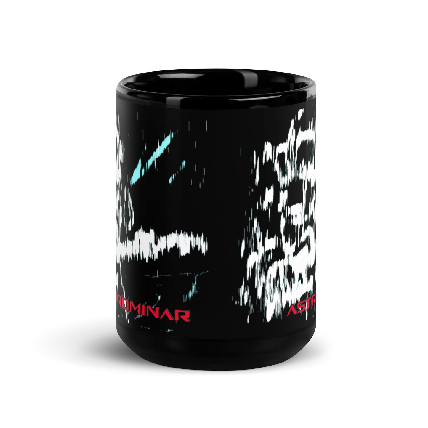 Black Glossy Mug | ASTROMINAR Astronaut