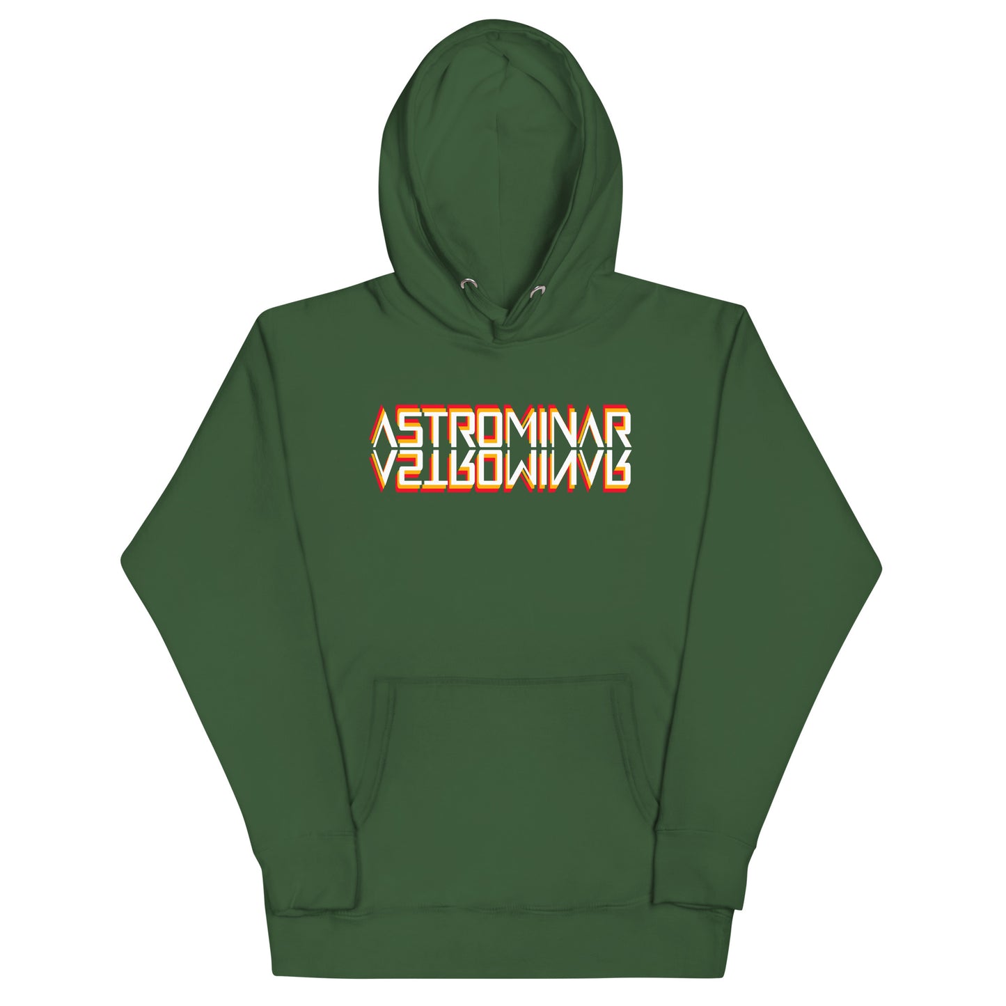 Unisex Premium Hoodie | ASTROMINAR Mirror Orange