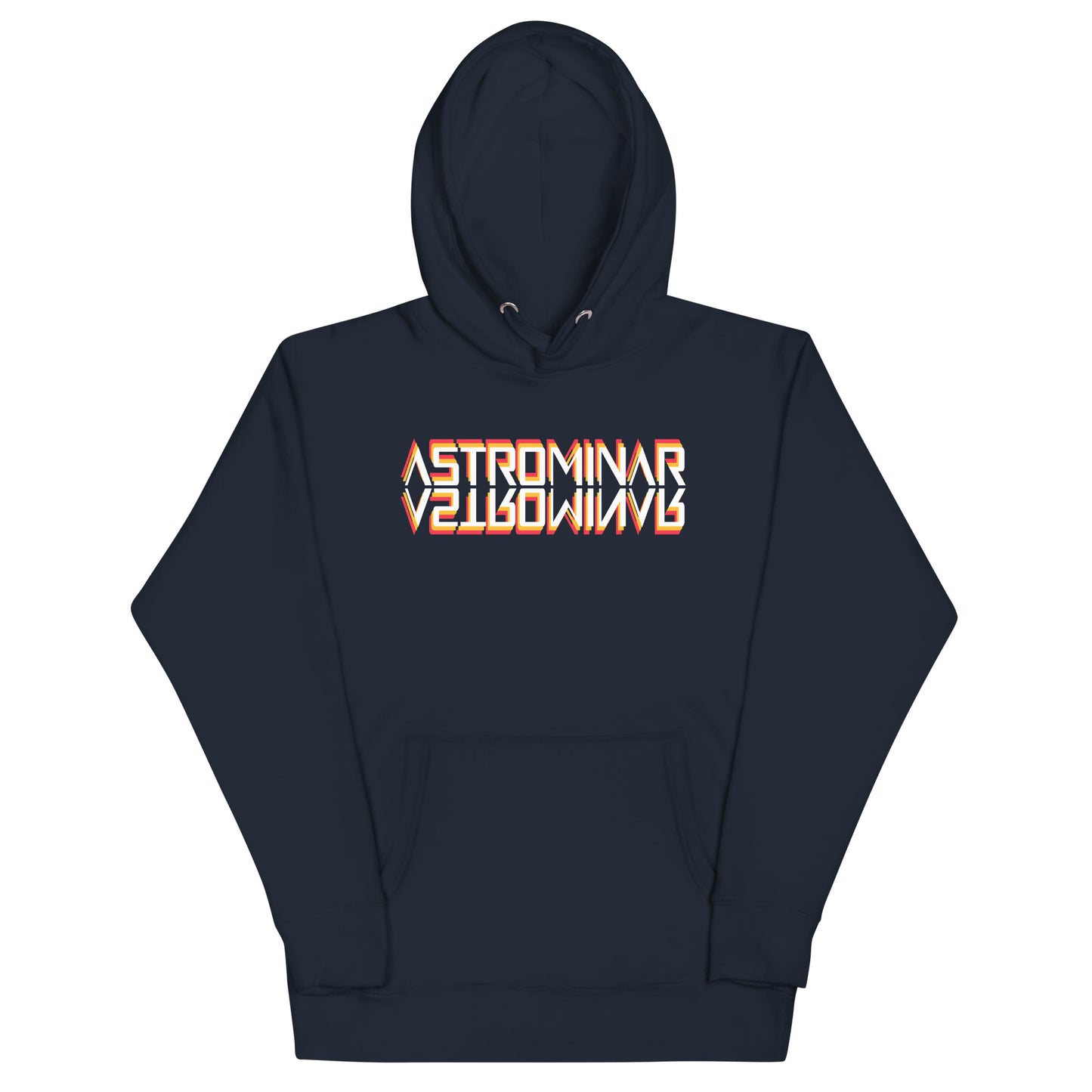 Unisex Premium Hoodie | ASTROMINAR Mirror Orange